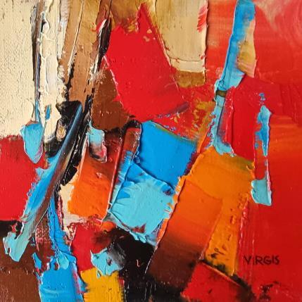 Gemälde Same day von Virgis | Gemälde Abstrakt Öl Minimalistisch