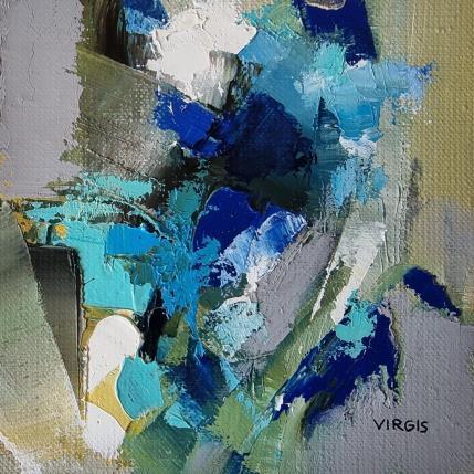 Gemälde Rainy morning von Virgis | Gemälde Abstrakt Öl Minimalistisch