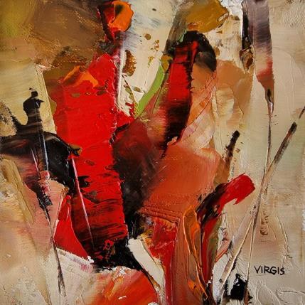 Gemälde About you and me von Virgis | Gemälde Abstrakt Öl Minimalistisch