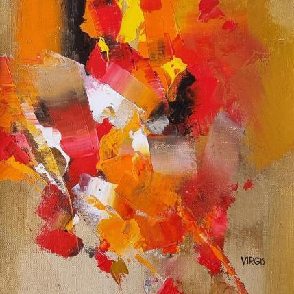 Gemälde Given a chance von Virgis | Gemälde Abstrakt Öl Minimalistisch