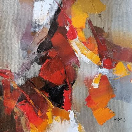 Pintura An amazing event por Virgis | Pintura Abstract Oil Minimalist