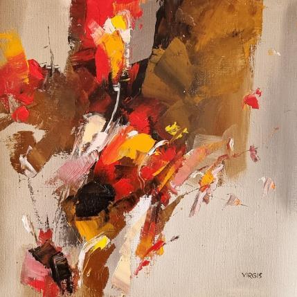 Gemälde Joy problem solving von Virgis | Gemälde Abstrakt Öl Minimalistisch