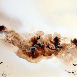Painting  C2609 F3 by Naen | Painting Abstract Acrylic, Ink Minimalist, Nature
