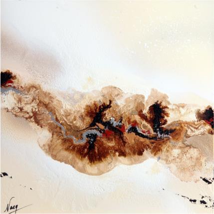 Peinture  C2609 F3 par Naen | Tableau Abstrait Acrylique, Encre Minimaliste, Nature