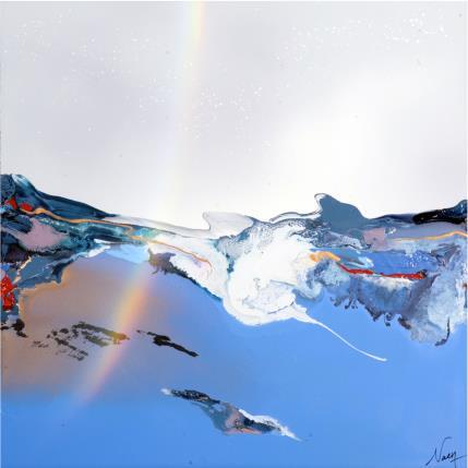 Peinture C2907 F4 par Naen | Tableau Abstrait Acrylique, Encre Minimaliste