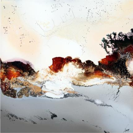 Peinture  C2728 F4 par Naen | Tableau Abstrait Acrylique, Encre Minimaliste
