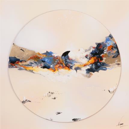 Peinture  C2461 F4 par Naen | Tableau Abstrait Acrylique, Encre Minimaliste