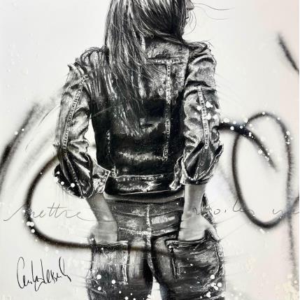 Peinture Mettre les voiles par Desserle Cecile | Tableau Figuratif Huile Portraits