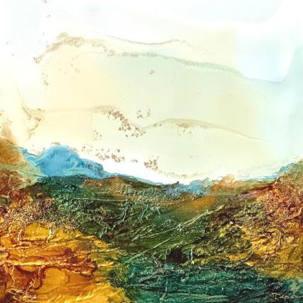 Painting 1920 BRONZE ÂGE by Depaire Silvia | Painting Abstract Acrylic Landscapes, Minimalist