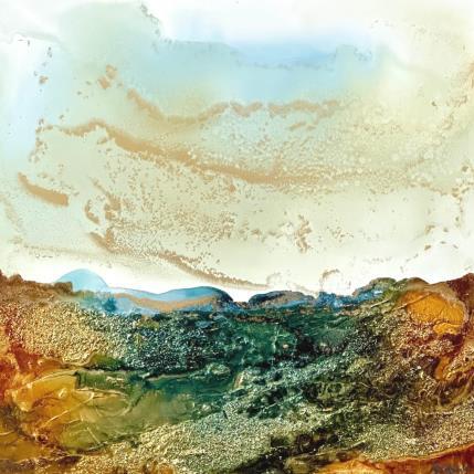 Pintura 1914 BRONZE ÂGE por Depaire Silvia | Pintura Abstract Acrylic Landscapes, Minimalist