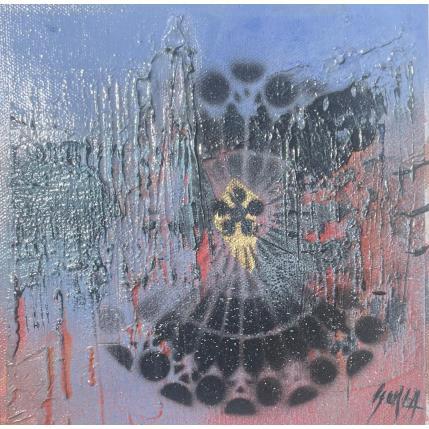 Peinture La Cathédrale de Strasbourg, Pensée n°1 par Horea | Tableau Figuratif Huile Urbain