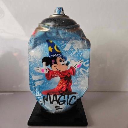 Sculpture Mickey Magic Day par Kedarone | Sculpture Pop-art Acrylique, Graffiti Icones Pop