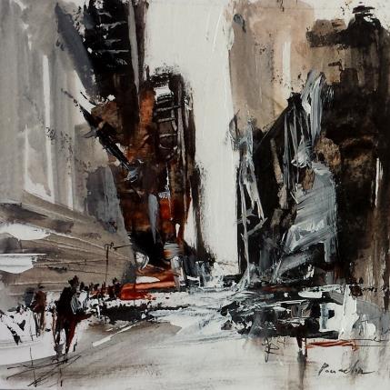 Gemälde dédale von Poumelin Richard | Gemälde Figurativ Öl Landschaften