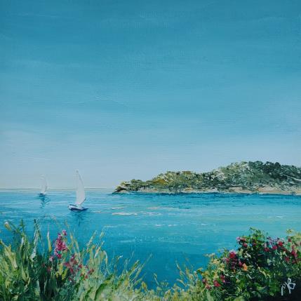 Peinture Douceur en mer par Blandin Magali | Tableau Figuratif Huile Paysages