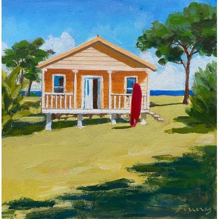 Peinture Vivre sa vie par Foucras François | Tableau Figuratif Acrylique, Huile Architecture