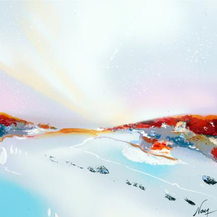 Peinture C2927 par Naen | Tableau Abstrait Acrylique, Encre Nature