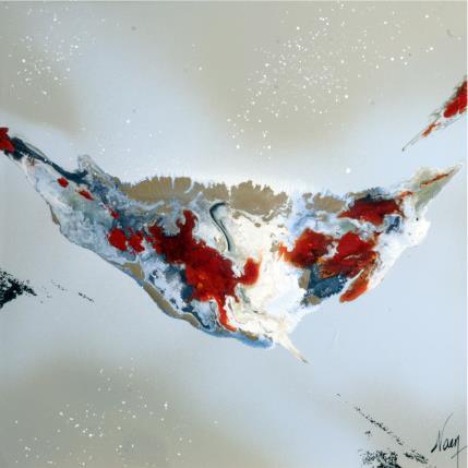 Peinture C2244 par Naen | Tableau Abstrait Acrylique, Encre Nature