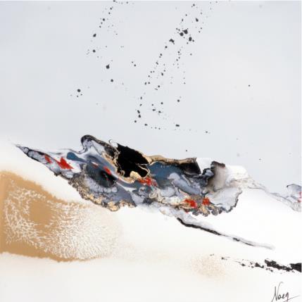 Peinture C2875 par Naen | Tableau Abstrait Acrylique, Encre Minimaliste