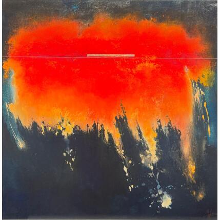 Peinture Abstraction # 2627 par Hévin Christian | Tableau Abstrait Acrylique, Huile, Pastel Minimaliste