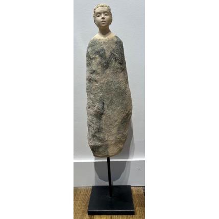 Sculpture Le silence des pierres #1 by Ferret Isabelle | Sculpture