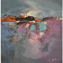 Pintura Abstract 36.20 por Castan Daniel | Pintura Figurative Oil Landscapes