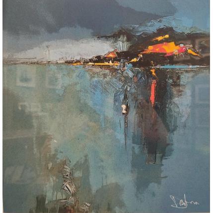 Peinture Abstract 36.22 par Castan Daniel | Tableau Figuratif Huile Paysages