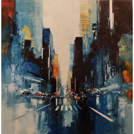 Painting Chealsy by Castan Daniel | Painting Figurative Oil Urban