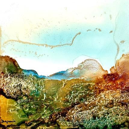 Peinture 1963 Bronze Age  par Depaire Silvia | Tableau Abstrait Acrylique Minimaliste, Nature, Paysages