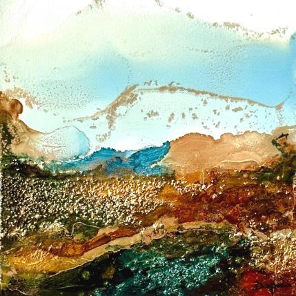 Painting 1966 Bronze Age  by Depaire Silvia | Painting Abstract Acrylic Landscapes, Minimalist