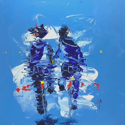 Painting Passion by Raffin Christian | Painting Figurative Oil Life style