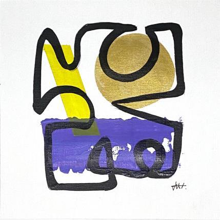 Peinture In your 80's par Elliot Clara | Tableau Abstrait Acrylique, Encre