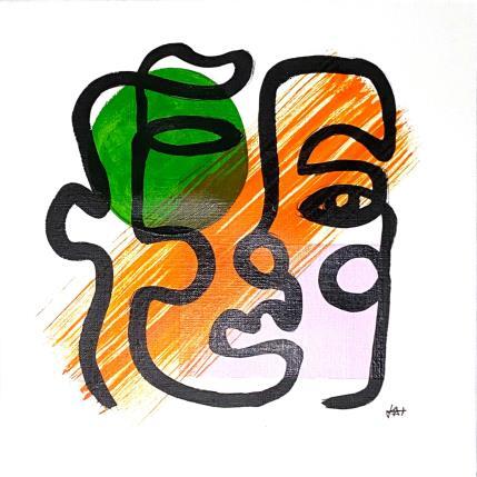 Peinture Innocence lost par Elliot Clara | Tableau Figuratif Acrylique, Encre Portraits