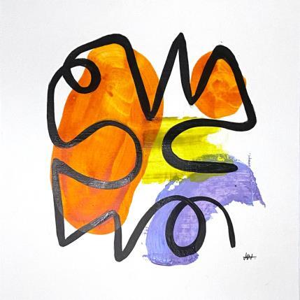 Peinture You are my energy par Elliot Clara | Tableau Abstrait Acrylique, Encre