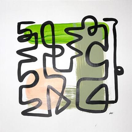 Peinture Walk of life par Elliot Clara | Tableau Abstrait Acrylique, Encre