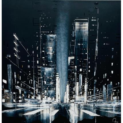 Painting Millenium by Rey Julien | Painting Figurative Gold leaf