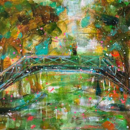 Peinture St Martin par Solveiga | Tableau Figuratif Acrylique Architecture