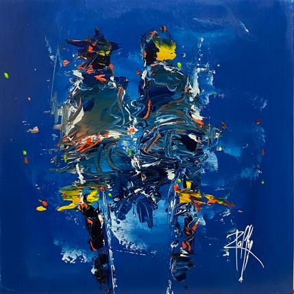 Peinture Délire nocturne par Raffin Christian | Tableau Figuratif Huile Scènes de vie