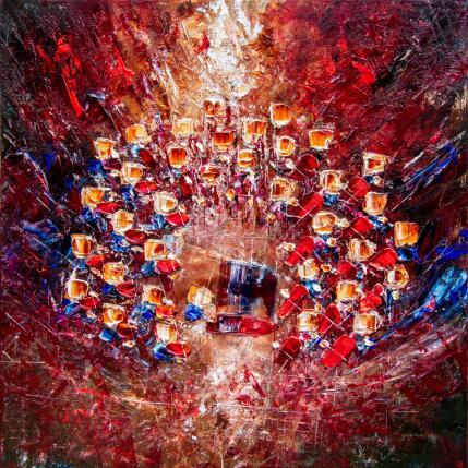 Peinture Concert rouge par Reymond Pierre | Tableau Figuratif Huile Musique