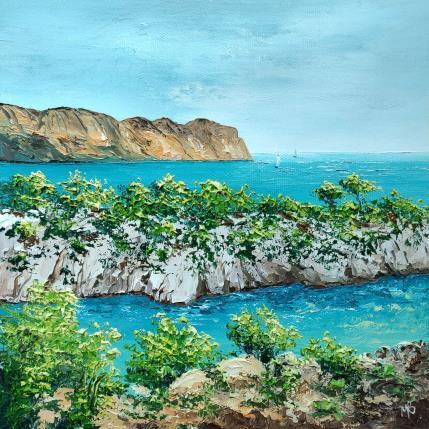 Peinture Cassis par Blandin Magali | Tableau Figuratif Huile Paysages