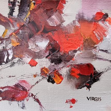 Peinture Flair par Virgis | Tableau Abstrait Huile Minimaliste
