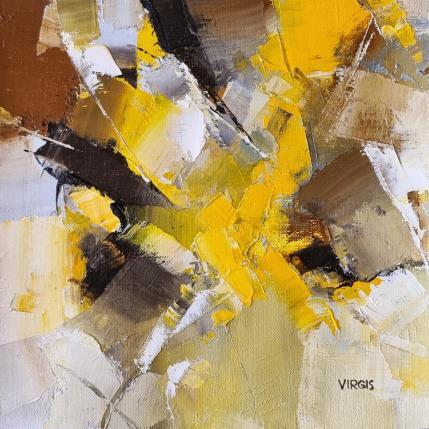 Peinture A road without direction par Virgis | Tableau Abstrait Huile Minimaliste