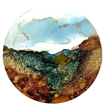 Peinture Bronze Age 2112 par Depaire Silvia | Tableau Abstrait Acrylique Marine, Minimaliste, Paysages