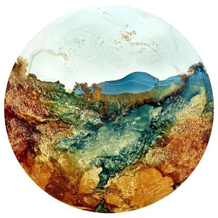 Peinture Bronze Age 2127 par Depaire Silvia | Tableau Abstrait Acrylique Marine, Minimaliste, Paysages
