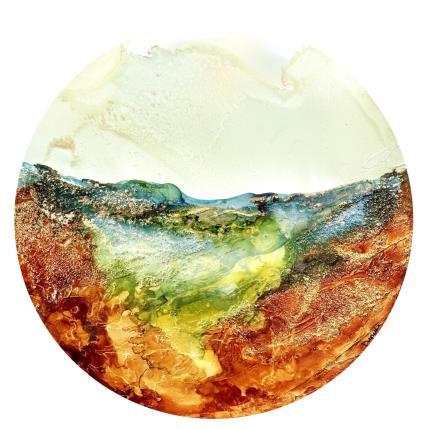 Peinture Bronze Age 2143 par Depaire Silvia | Tableau Abstrait Acrylique Marine, Minimaliste, Paysages