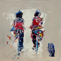 Painting Ensemble by Raffin Christian | Painting Figurative Oil Life style