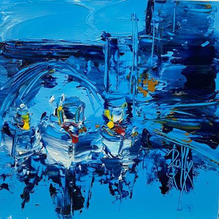 Peinture Petit port par Raffin Christian | Tableau Figuratif Huile Marine