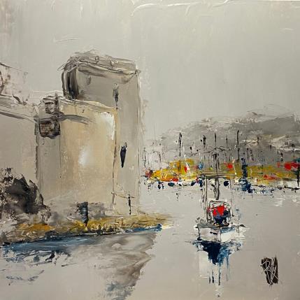 Peinture Départ en mer par Raffin Christian | Tableau Figuratif Huile Marine