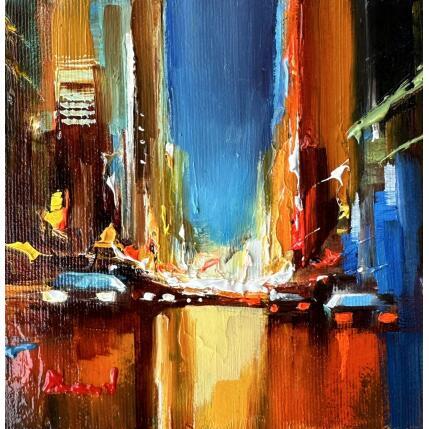 Painting Neon Symphony by Bond Tetiana | Painting Figurative Oil