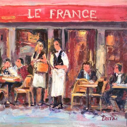Peinture Le France    par Dontu Grigore | Tableau Figuratif Huile Urbain