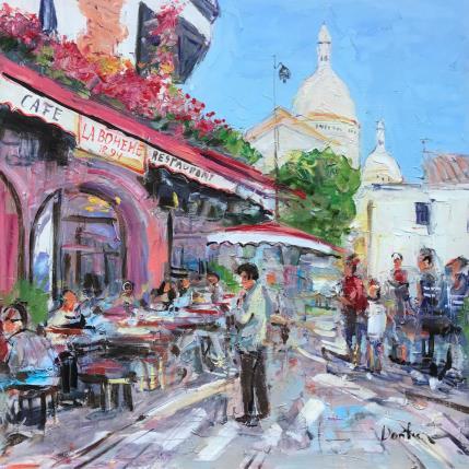 Peinture « La bohème »   par Dontu Grigore | Tableau Figuratif Huile Urbain